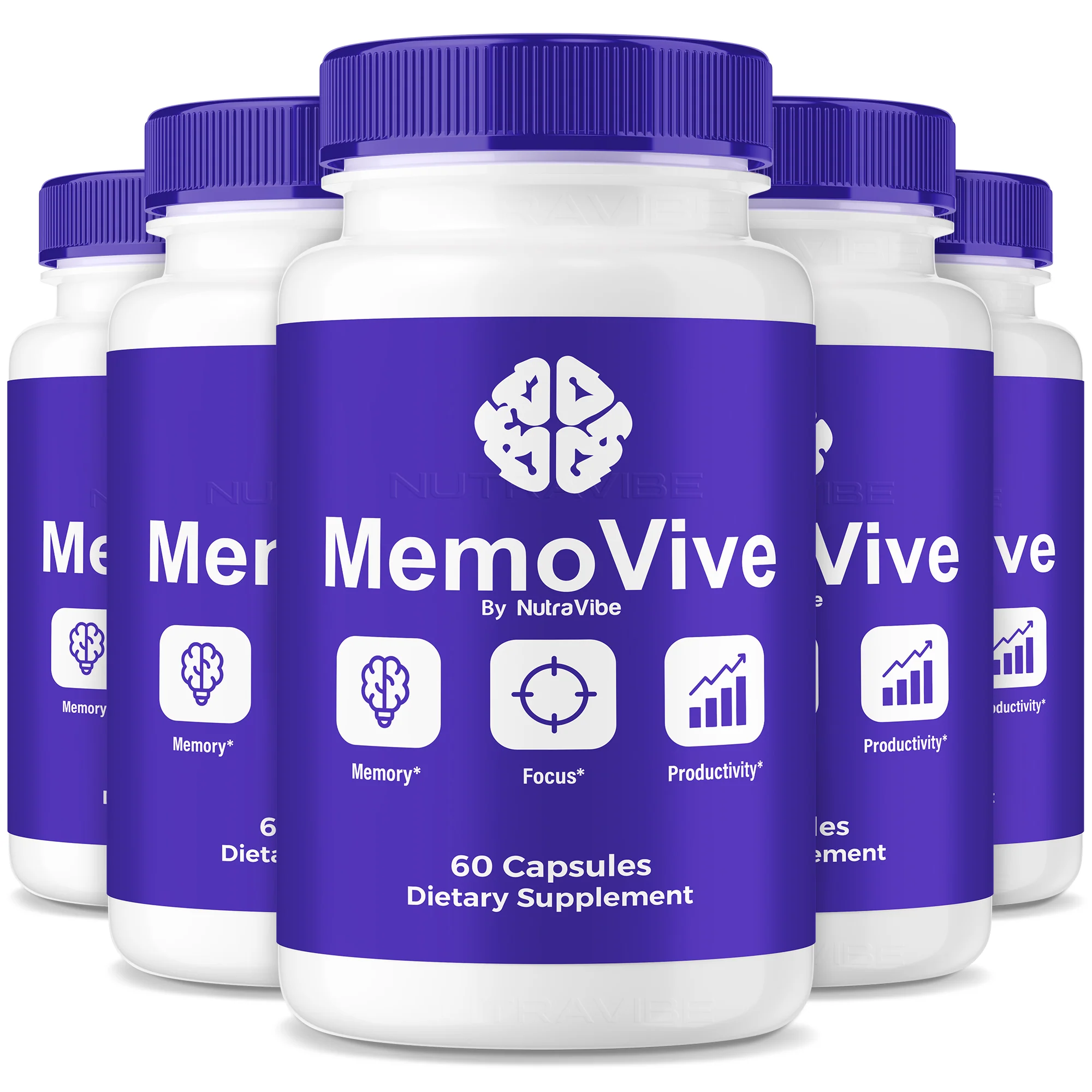 MemoVive Supplement MemoVive 6 Bottles